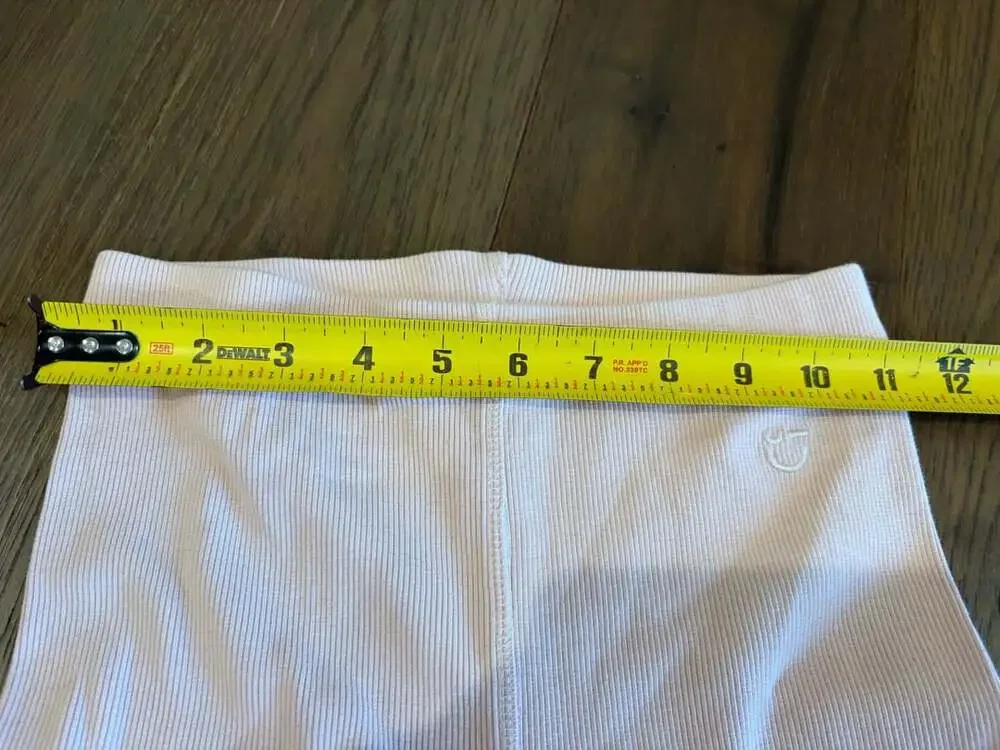 Nordstrom Ribbed Leggings Size 10/12 Pink